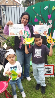 Les diplômes des petits protecteurs des animaux....