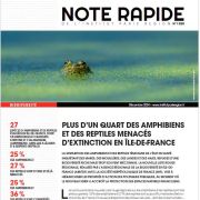 Plus d'un quart des amphibiens et des reptiles menacés d'extinction en Ile-de-France....