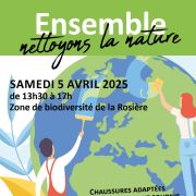 Le 5 avril 2025, nettoyons la Nature